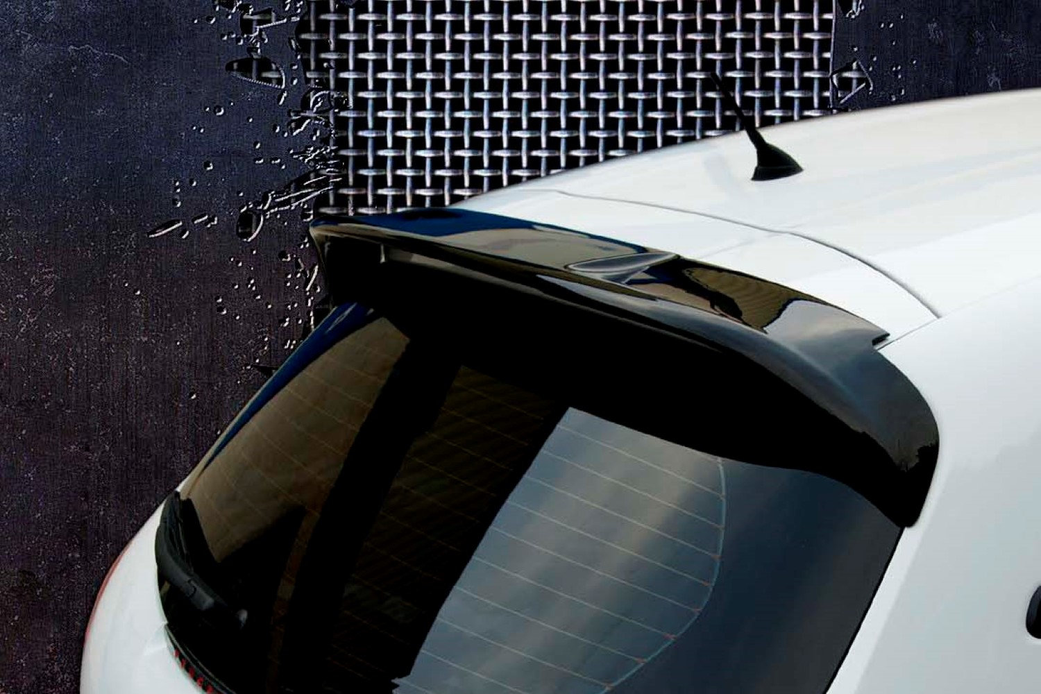 Roof spoiler suitable for Peugeot 208 I 2012-2019 3 & 5-door hatchback