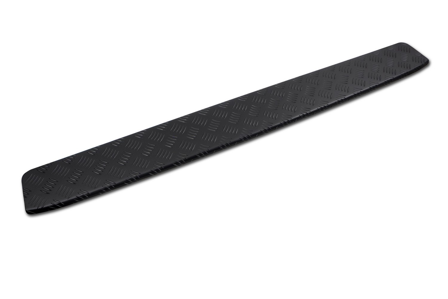 Bumperbeschermer Peugeot Expert II 2007-2016 aluminium traanplaat mat zwart