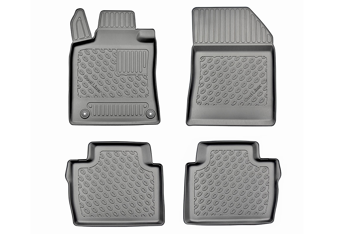 Car mats suitable for Peugeot 508 II 2017-present Cool Liner PE/TPE rubber