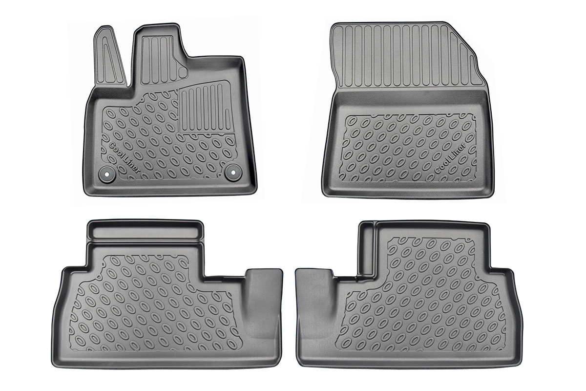 Car mats suitable for Peugeot Partner III (KG) (K9) 2018-present Cool Liner PE/TPE rubber
