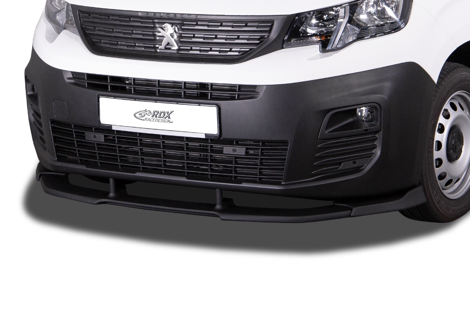 Front spoiler suitable for Peugeot Rifter 2018-present Vario-X PU