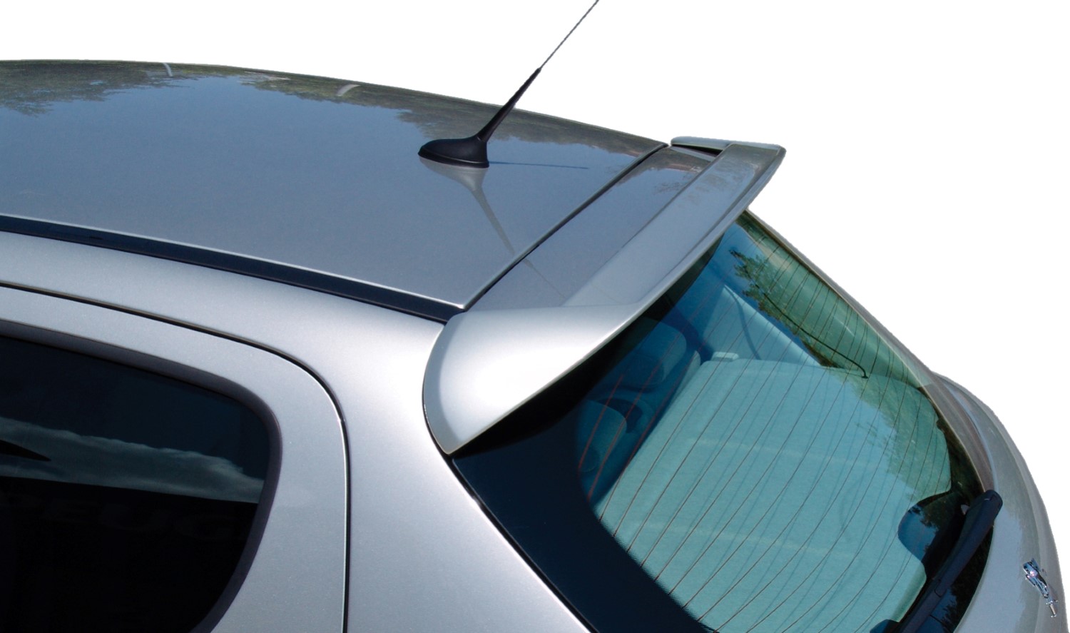 Becquet de toit convient à Peugeot 207 2006-2012 3 & 5 portes bicorps