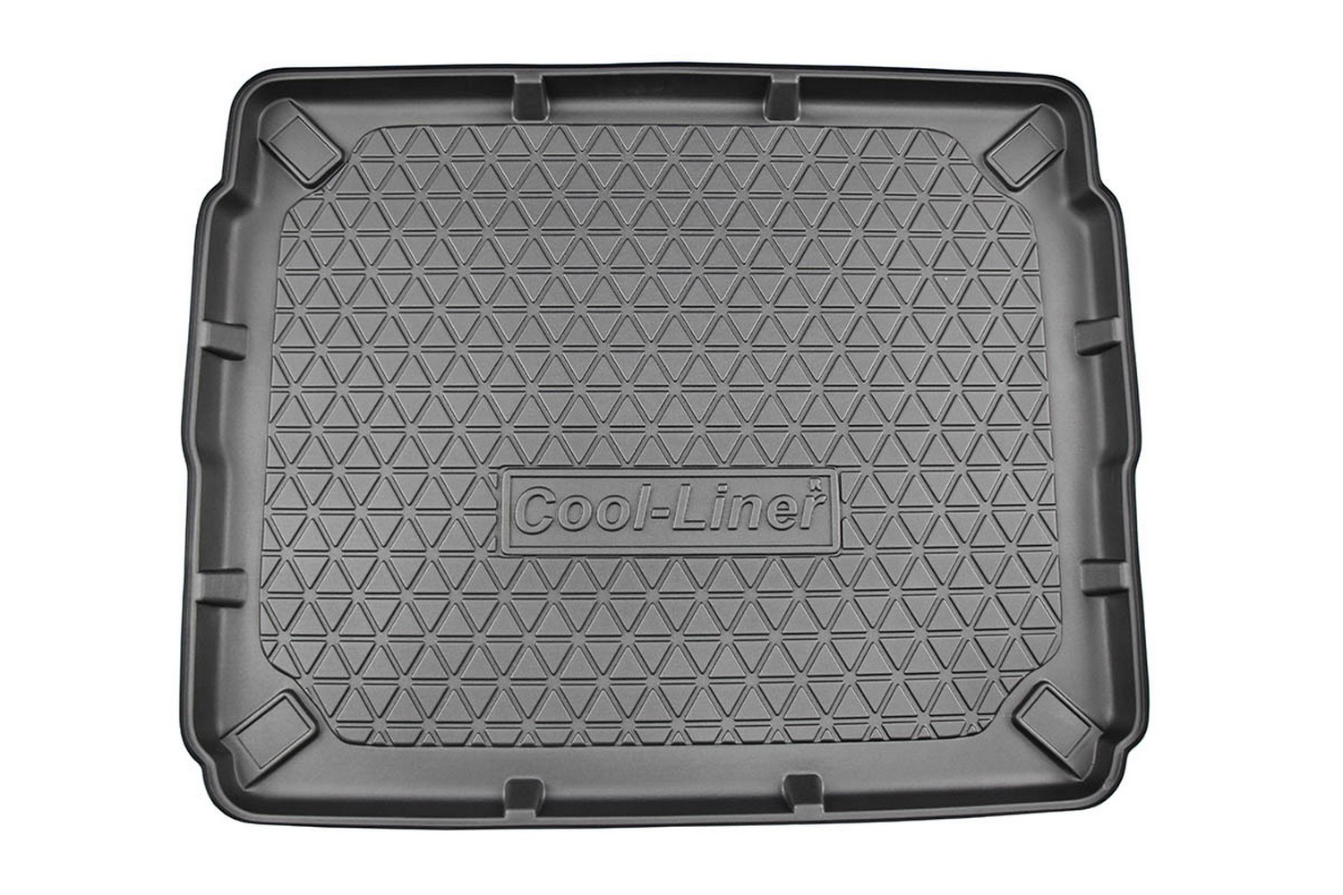 Boot mat suitable for Peugeot 3008 I 2009-2016 5-door hatchback Cool Liner anti slip PE/TPE rubber