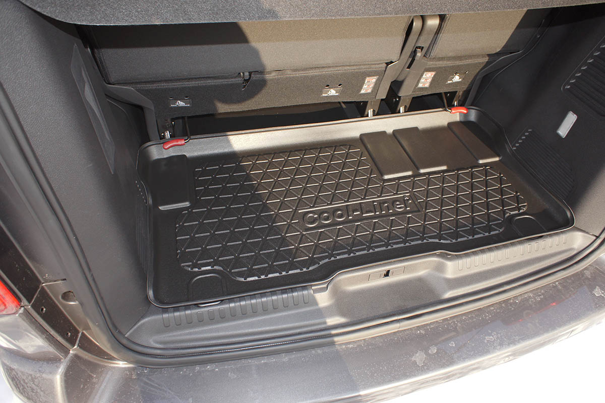 Kofferraumwanne passend für Peugeot Traveller 2016-heute Cool Liner anti-rutsch PE/TPE Gummi