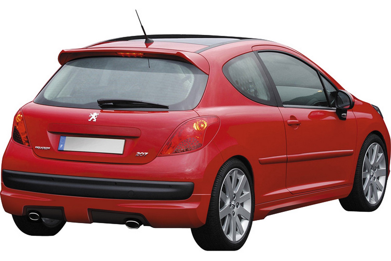 Becquet de toit convient à Peugeot 207 2006-2015 3 & 5 portes bicorps