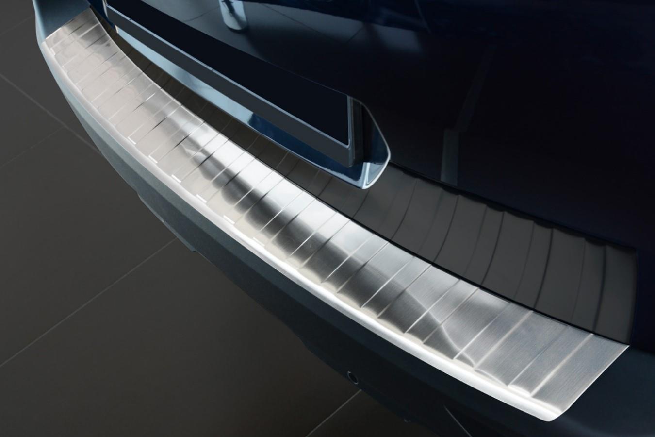 Protection de seuil de coffre Peugeot 5008 II 2017-présent acier inox brossé