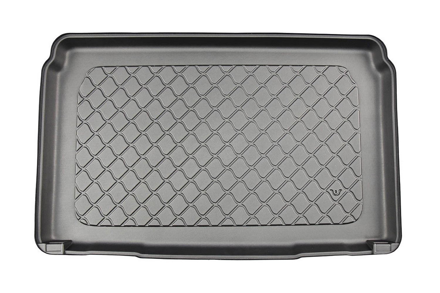 Boot mat suitable for Peugeot 208 II 2019-present 5-door hatchback Guardliner anti slip PE/TPE rubber