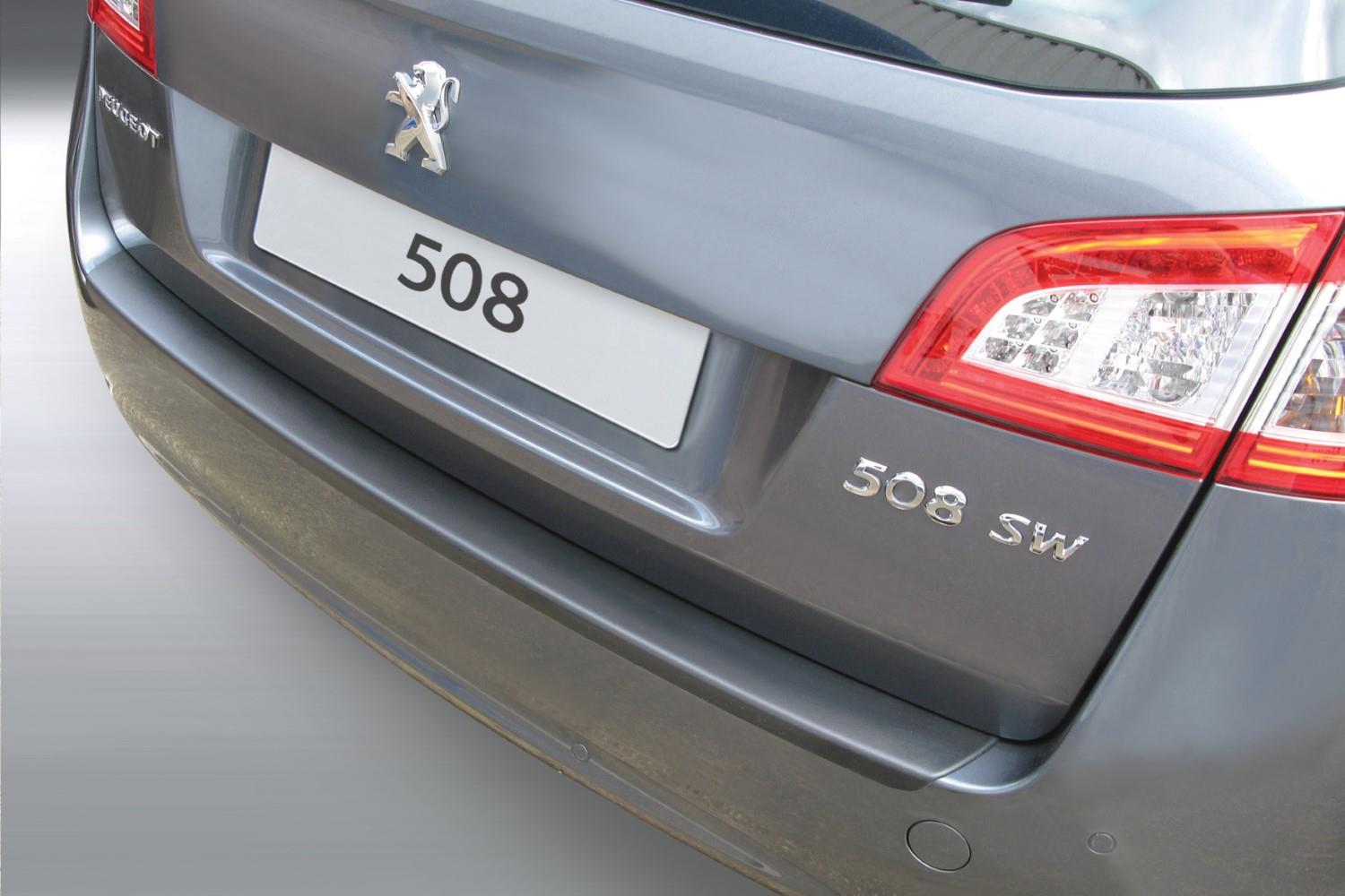 Protection de seuil de coffre Peugeot 508 I SW 2011-2019 break ABS - noir mat