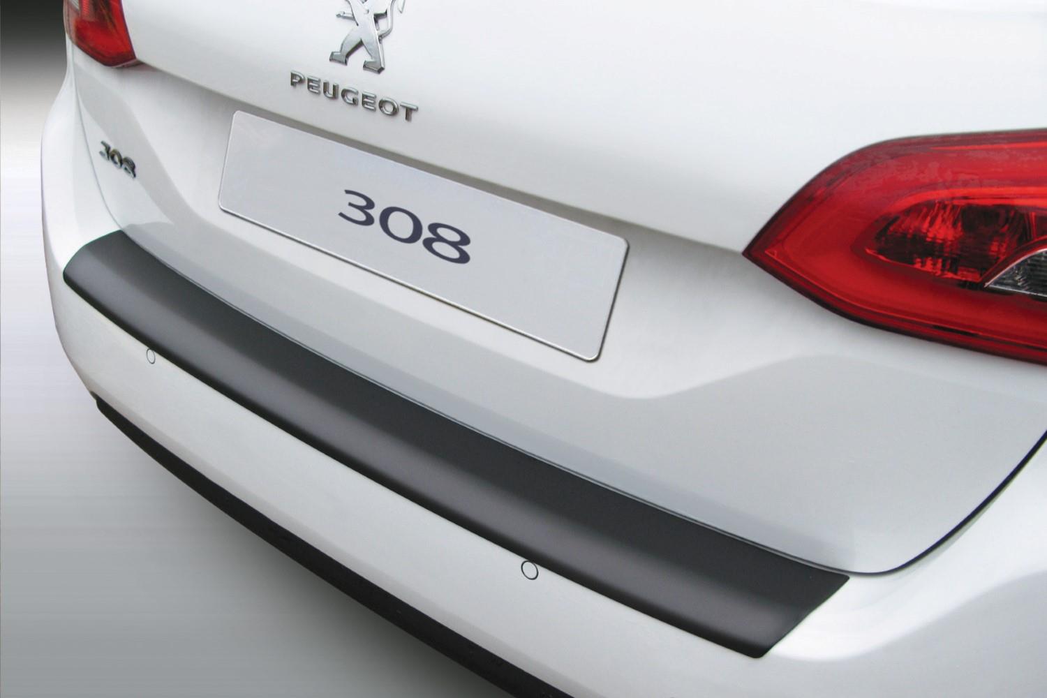 Ladekantenschutz Peugeot 308 II SW 2014-2021 Kombi ABS - Mattschwarz