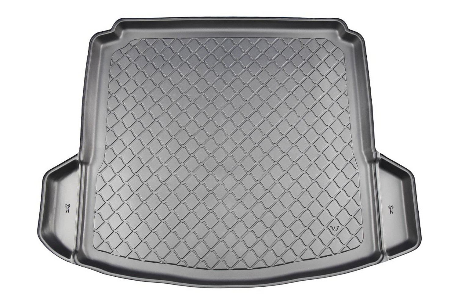 Boot mat suitable for Renault Mégane IV Grand Coupé 2017-present 4-door saloon Guardliner anti slip PE/TPE rubber