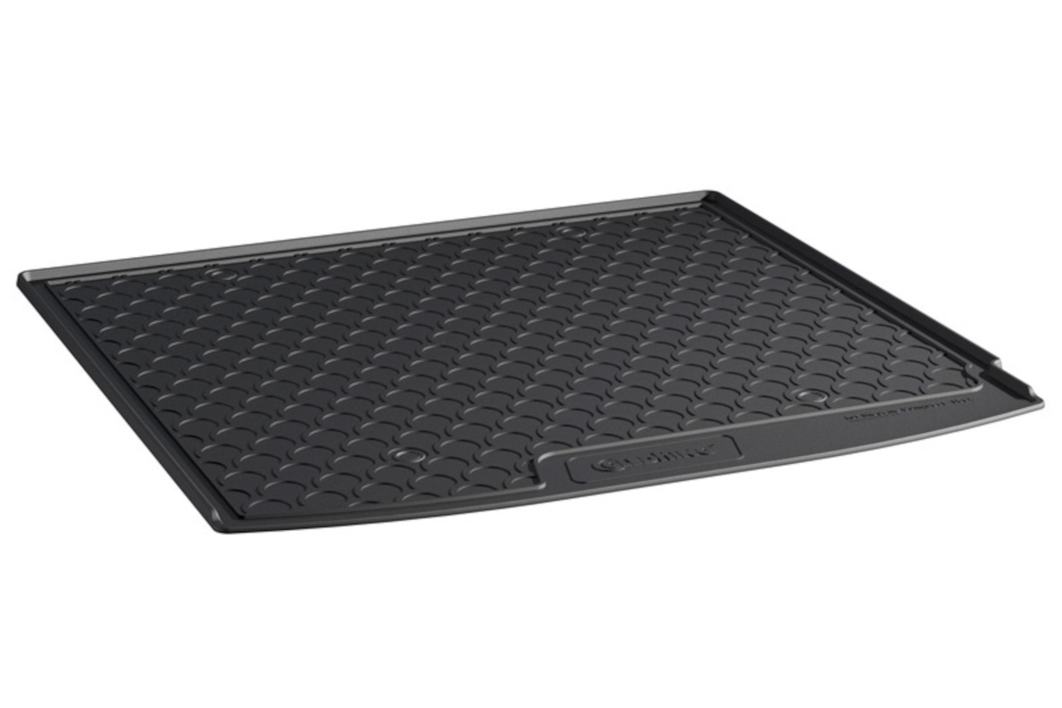 Boot mat suitable for Renault Arkana 2019-present anti slip Rubbasol rubber