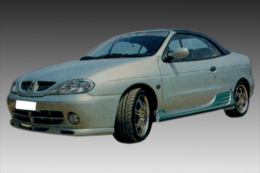 Jupes latérales convient à Renault Mégane I Coupé 1999-2002 ABS