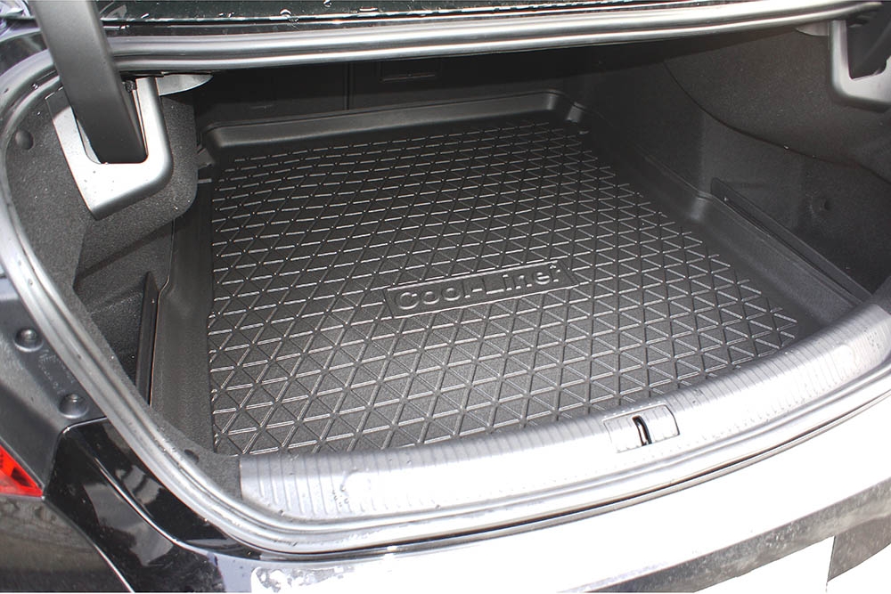 Boot mat suitable for Renault Talisman 2015-present 4-door saloon Cool Liner anti slip PE/TPE rubber