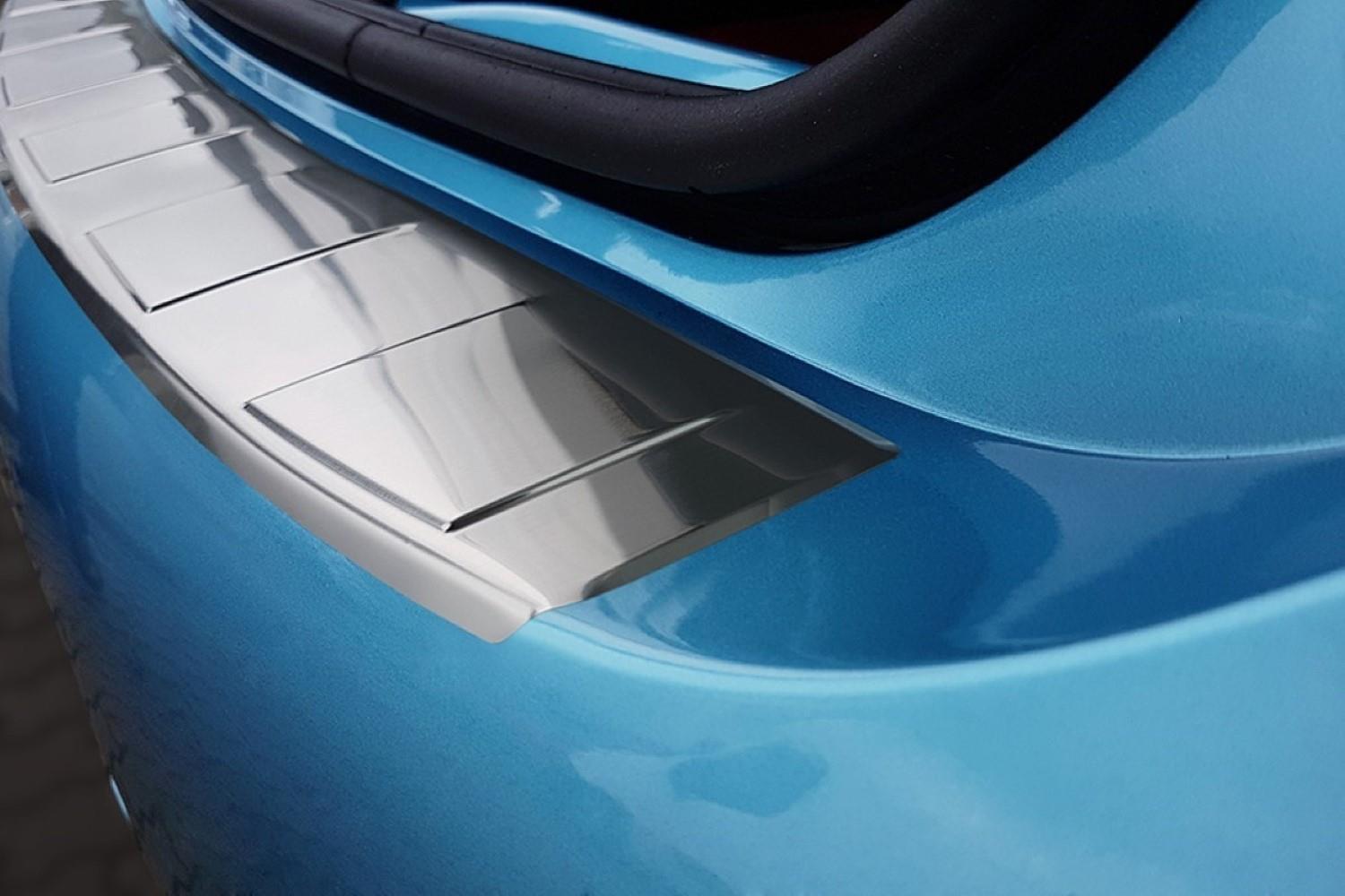 Bumperbeschermer geschikt voor Renault Zoë 2020-heden 5-deurs hatchback RVS geborsteld