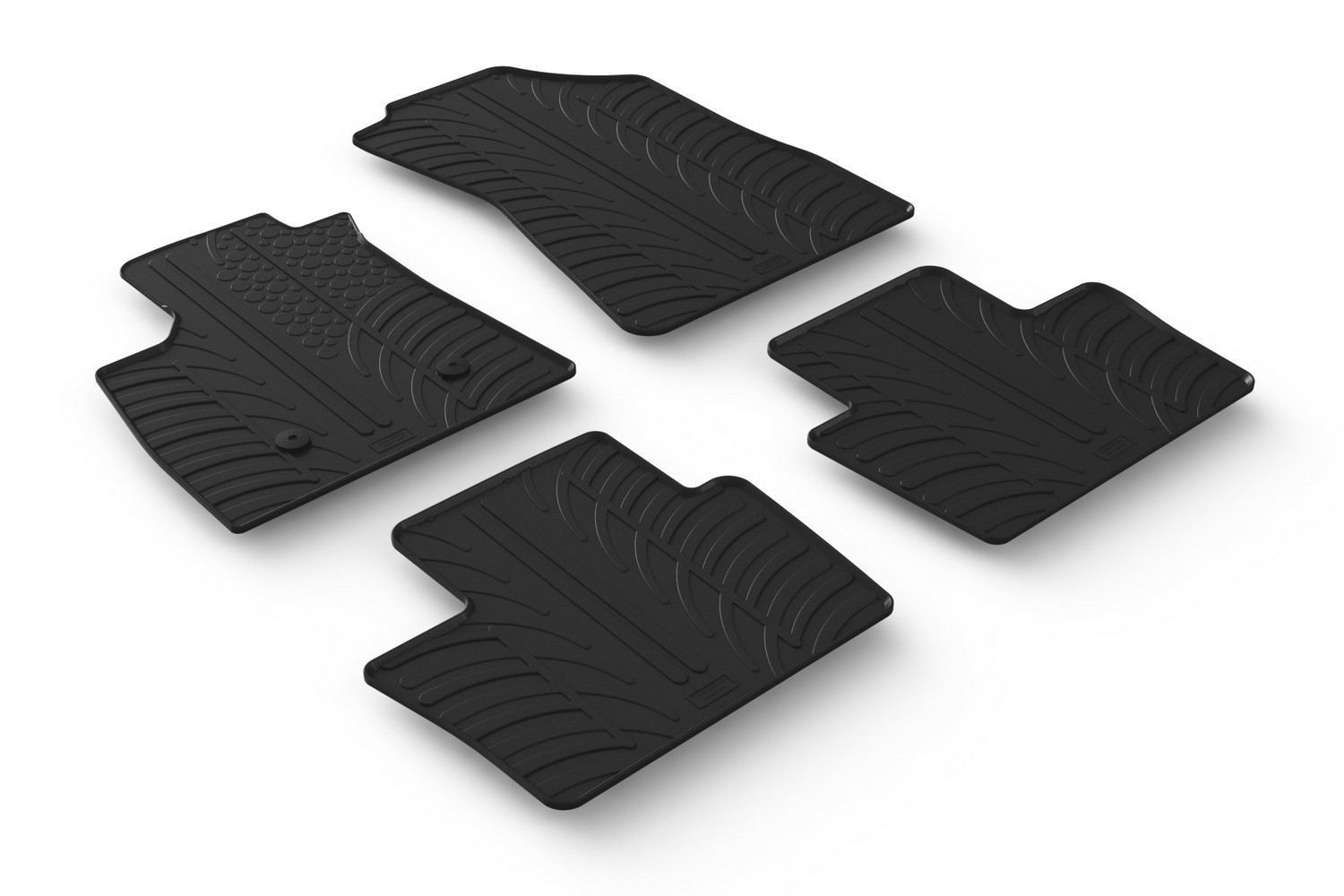 Car mats suitable for Renault Austral 2022-present Rubbasol rubber