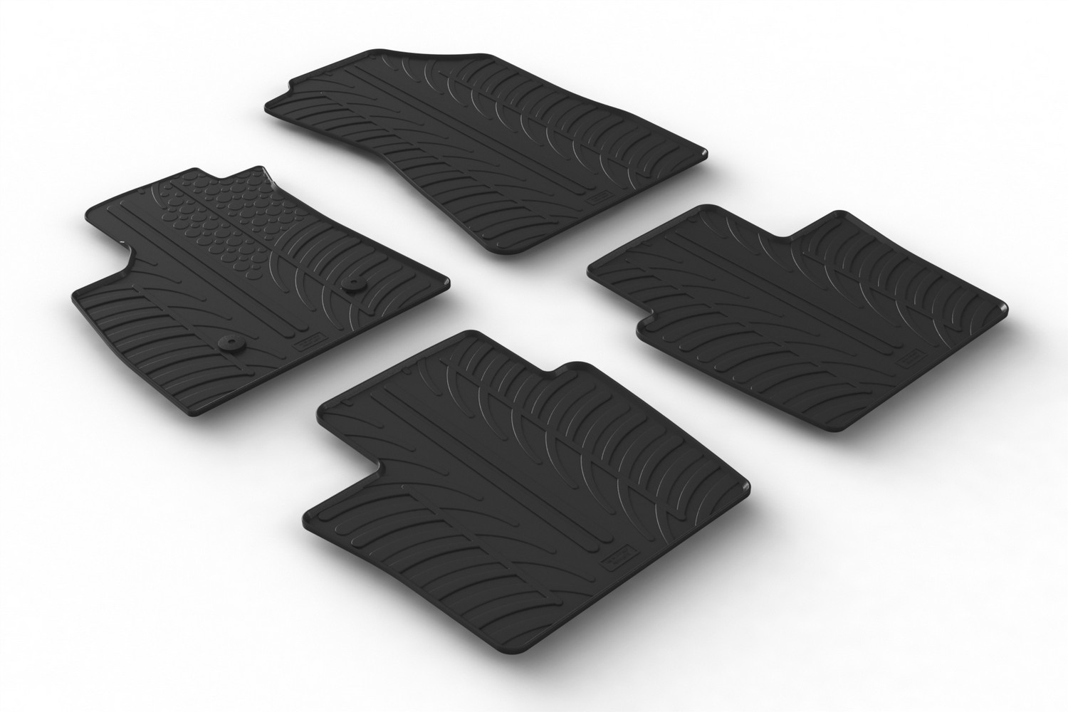 Car mats suitable for Renault Espace VI 2023-present Rubbasol rubber
