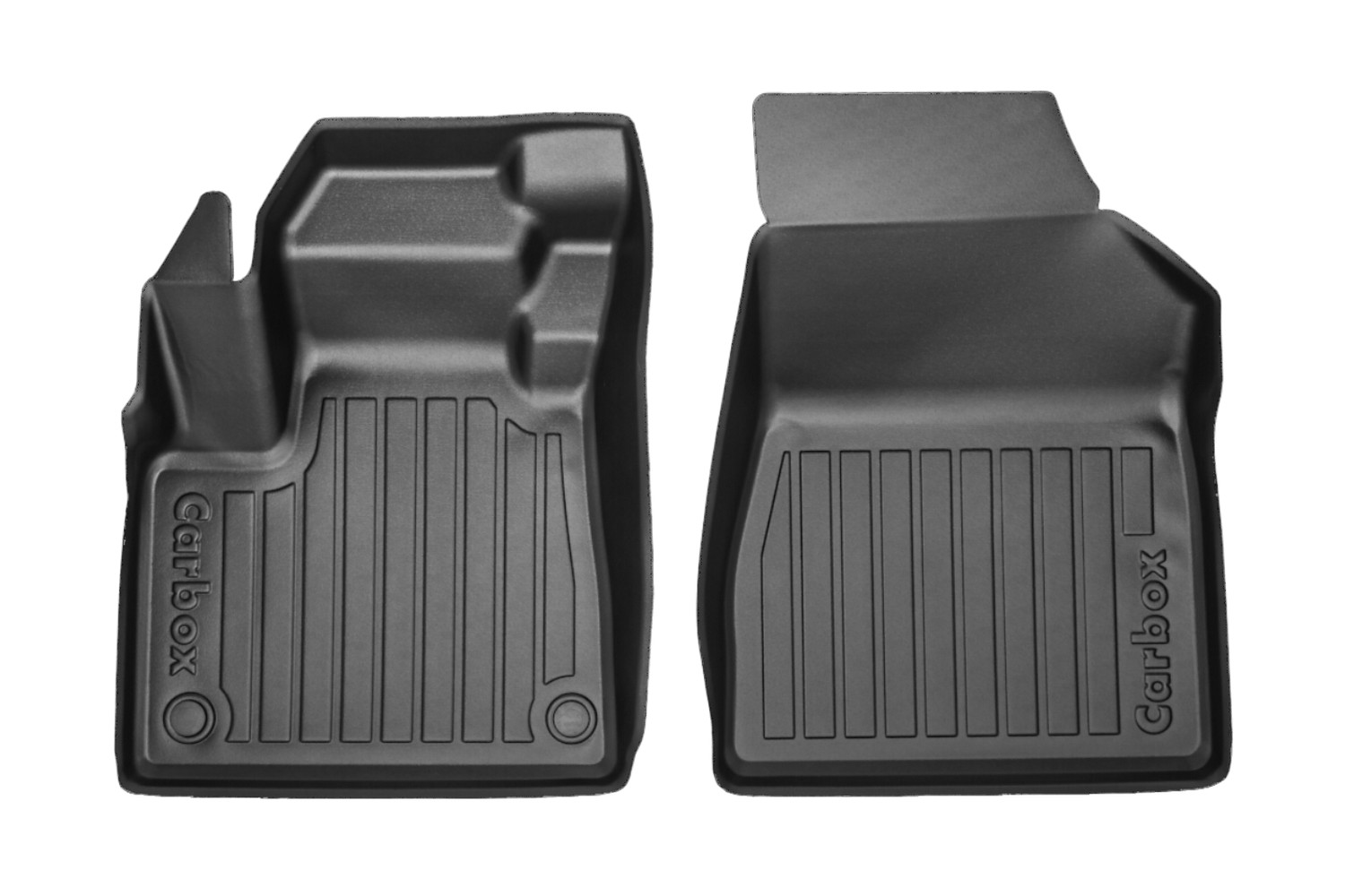 Car mats suitable for Renault Kangoo III 2021-present Carbox Floor Highline PE rubber - front set