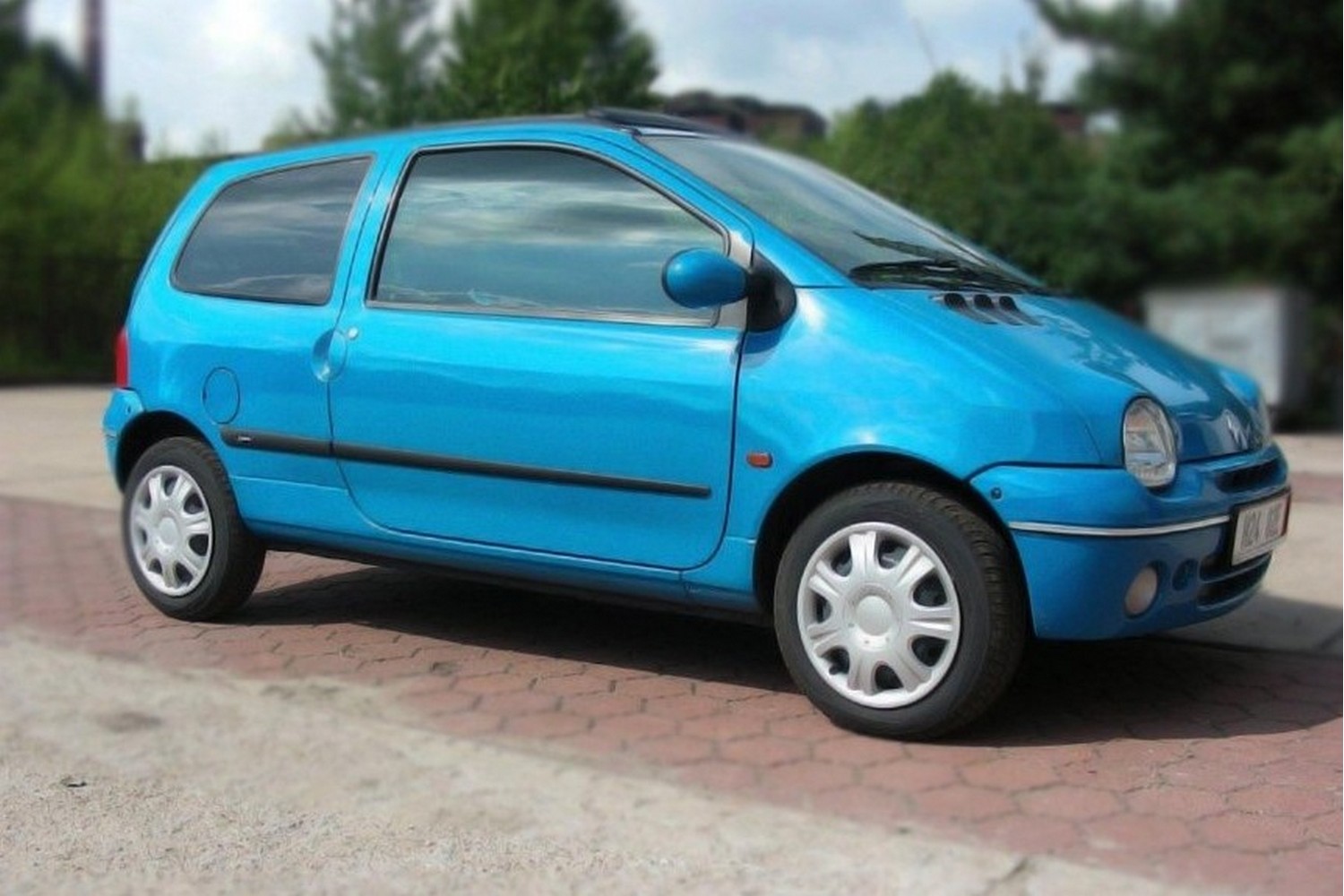 Seitenschutzleisten passend für Renault Twingo I 1993-2007 3-Türer Schrägheck Set