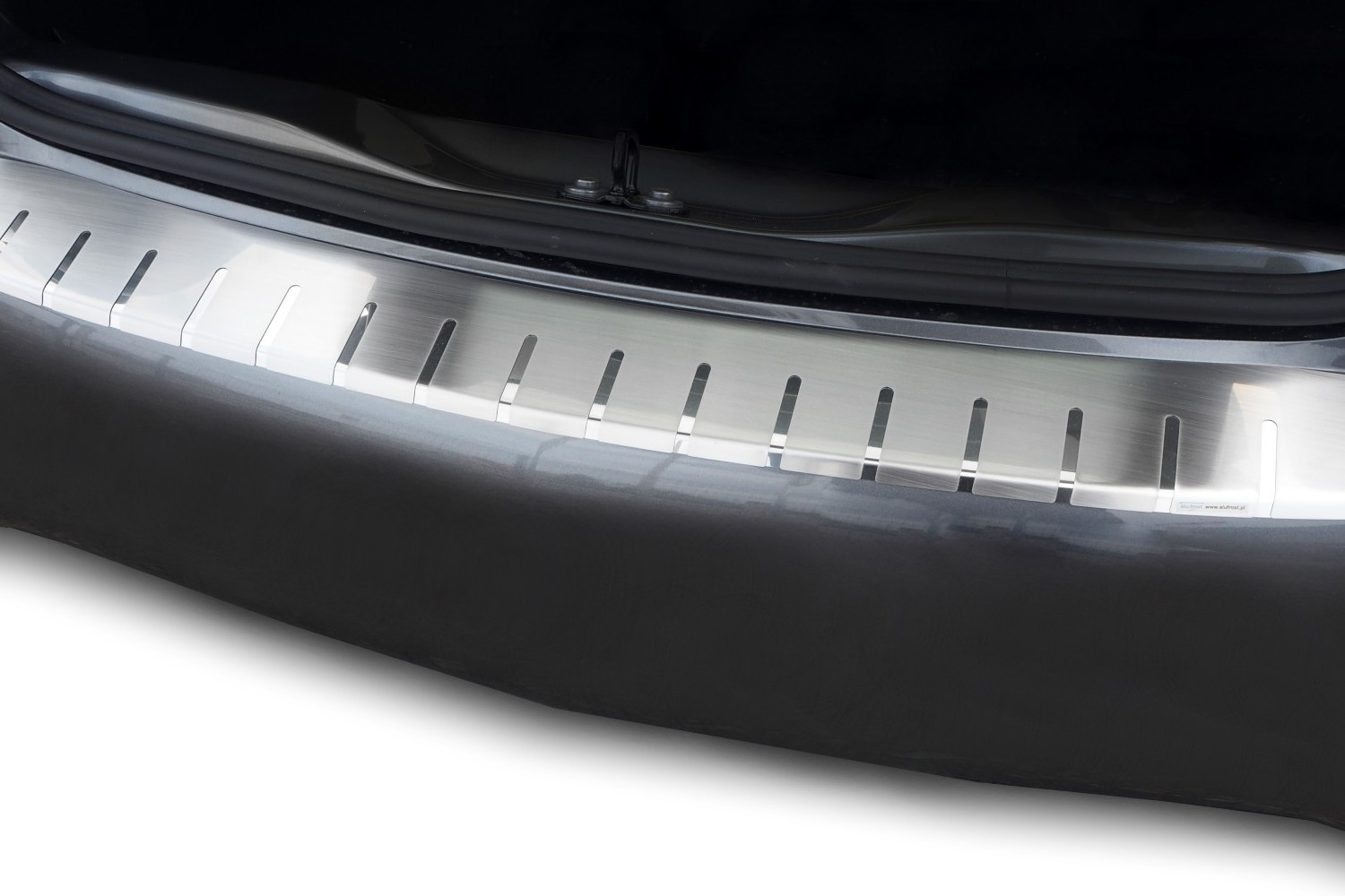 Protection de seuil de coffre convient à Renault Zoë 2019-présent 5 portes bicorps acier inox brossé