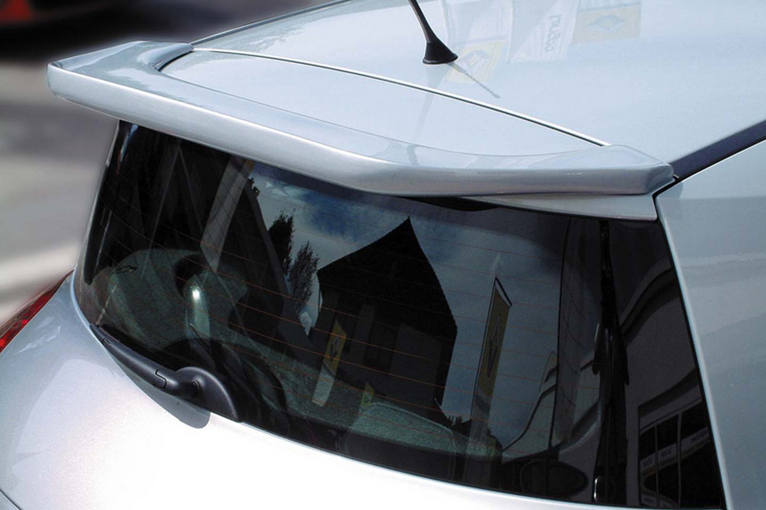 Renault Megane 2 Hb Rs Rear Spoiler Roof Edge Spoiler New