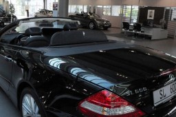 mercedes sl r230 wind deflector