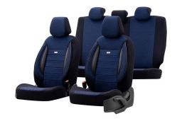 Seat covers universal SelectedFit Sports Black - Blue (1)
