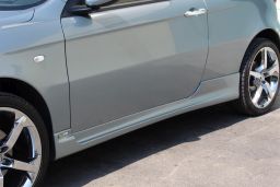 Side skirts Alfa Romeo 147 2000-2010 3-door hatchback ABS - painted (ALF147MS) (1)