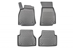 Audi A7 Sportback (4K) 2017-present 5-door hatchback Cool Liner car mat set PE/TPE rubber (AUD2A7FM) (1)