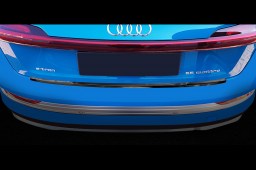 Rear bumper protector Audi e-tron (GE) 2018-present stainless steel anthracite (AUD2ETBP) (1)