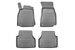 Car mats suitable for Audi A6 Avant (C8) 2018-> wagon Guardliner  PE/TPE rubber (AUD4A6FM-G) (1)