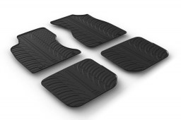 Audi A4 Avant (B5) 1995-2001 wagon car mats set anti-slip Rubbasol rubber (AUD6A4FR)