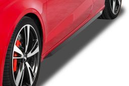 Side skirts Slim Audi A3 Cabriolet (8V) 2012-2020 ABS - painted (AUD7A3TS) (1)