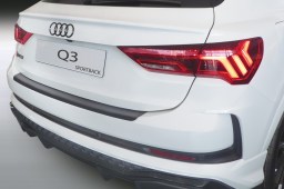Rear bumper protector Audi Q3 Sportback (F3N) 2019->   ABS - brushed alloy (AUD9Q3BP) (1)