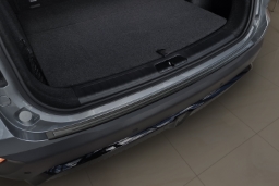 Rear bumper protector suitable for BAIC Beijing X5 2023-> wagon stainless steel matt black (BEI2B5BP) (1)