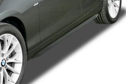 Side skirts Slim BMW 1 Series (F21 - F20) 2011-2019 3 & 5-door hatchback ABS - painted (BMW11STS) (1)