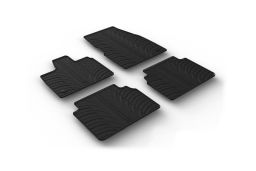 Car mats BMW i3 (I01) 2013-present 5-door hatchback set anti-slip Rubbasol rubber (BMW1I3FR) (1)