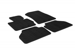 BMW X4 (F26) 2014-present car mats set anti-slip Rubbasol rubber (BMW1X4FR)