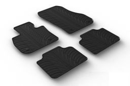 Car mats BMW 2 Series Active Tourer (U06) 2021-present set anti-slip Rubbasol rubber (BMW22AFR) (1)