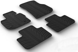 Car mats BMW 2 Series Gran Coupé (F44) 2019-present set anti-slip Rubbasol rubber (BMW22GFR) (1)