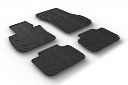 BMW X1 (F48) 2015-present car mats set anti-slip Rubbasol rubber (BMW2X1FR)