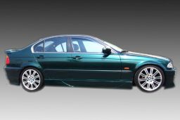 Side skirts BMW 3 Series (E46) 1998-2005 4-door saloon ABS - painted (BMW33SMS) (1)