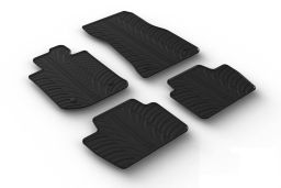 Car mats BMW 4 Series Coupé (G22) 2020-present set anti-slip Rubbasol rubber (BMW34SFR) (1)