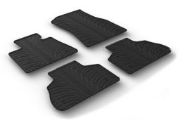 BMW X5 (G05) 2018-present car mat set anti-slip Rubbasol rubber (BMW4X5FR) (1)