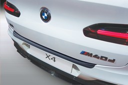 BMW X4 (G02) 2018-present rear bumper protector ABS (BMW6X4BP)