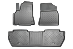 Car mats suitable for Citroën Berlingo II (B9) 2008-2018   Guardliner  PE/TPE rubber (CIT1BEFM-G) (1)