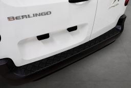 Rear bumper protector Citroën Berlingo Multispace III 2018->   aluminium diamond plate anthracite matt (CIT28BEBP) (1)