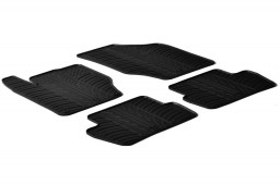 Citroën C4 (N) 2010-2017 5-door hatchback car mats set anti-slip Rubbasol rubber (CIT2C4FR)