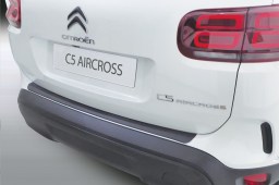 Rear bumper protector Citroën C5 Aircross 2019->   ABS - brushed alloy (CIT5C5BP) (1)