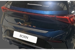 Rear bumper protector suitable for Cupra Born 2021-present 5-door hatchback ABS - matt black (CUP1BOBR) (1)