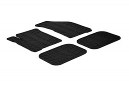 Dodge Journey 2011-present car mats set anti-slip Rubbasol rubber (DOD1JOFR)